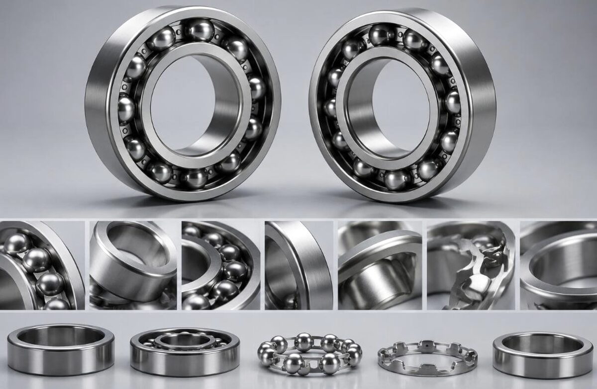Deep groove ball bearings — product range overview